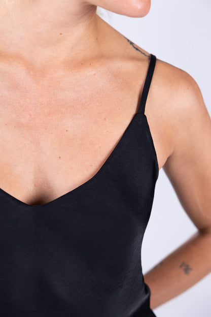 HaveOne - Top con bretellina scollo V