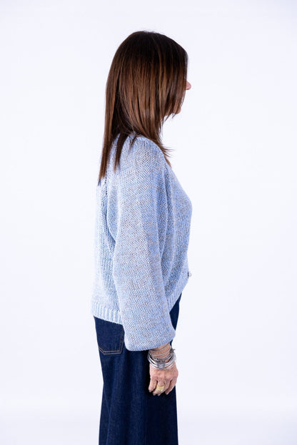 HaveOne - Cardigan bottone gioiello