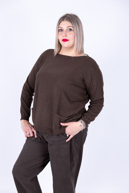 Susy Star - Maglia barca con tasche