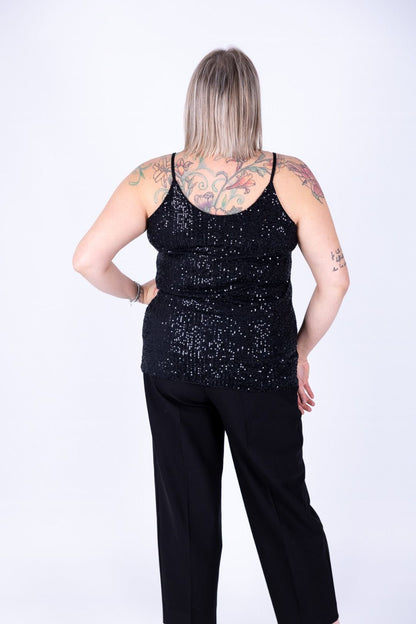 Susy Star - Top paillettes