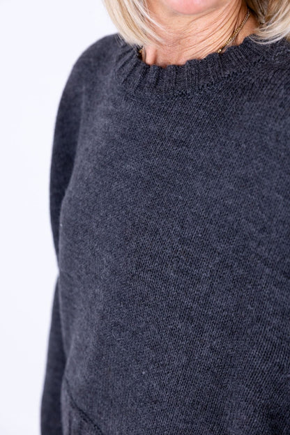 Tensione in - Gilet stondato con manicotti