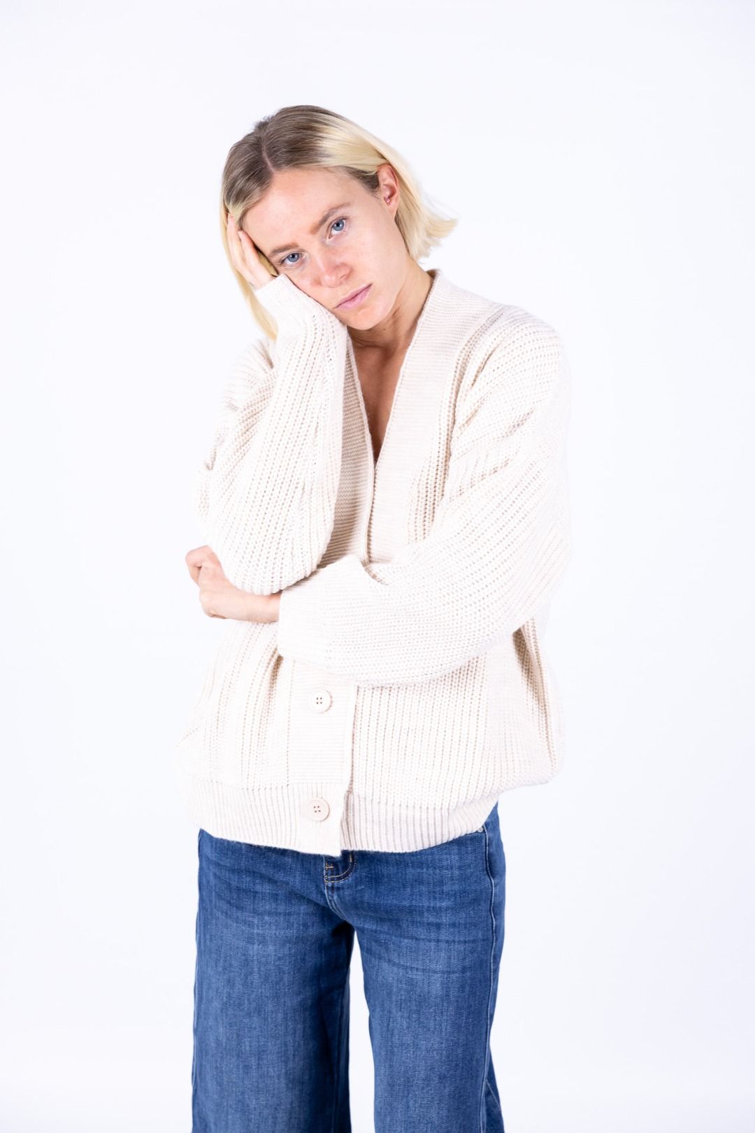 Susy Mix - Cardigan tre bottoni