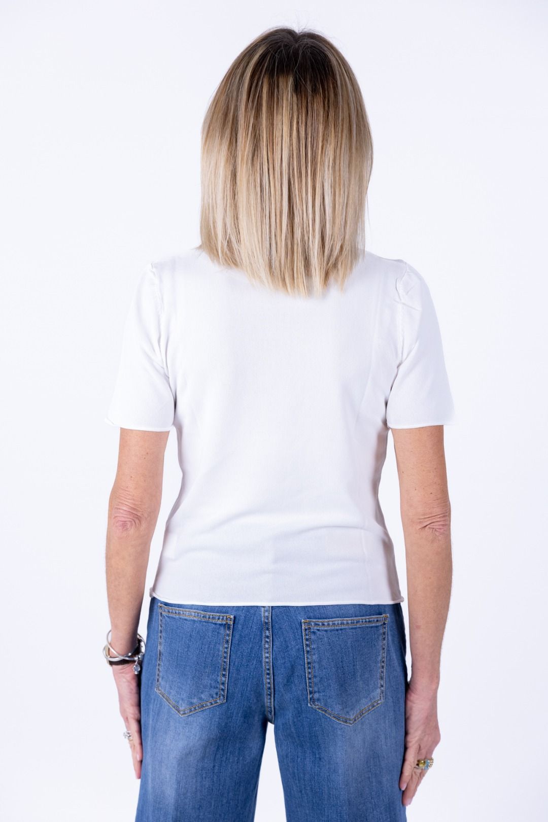 Susy Mix - Maglia paricollo manica corta