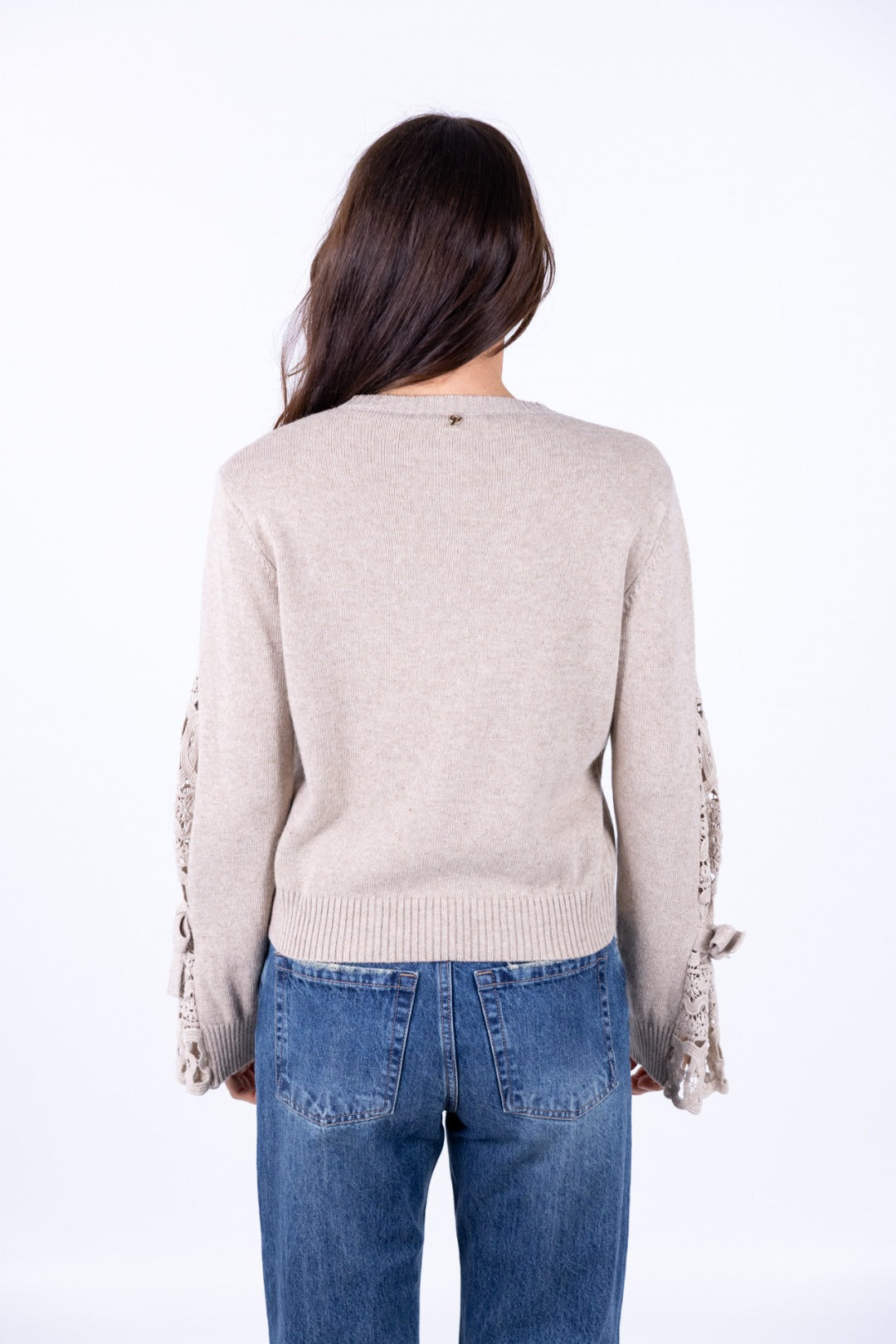 Philia Loft - Cardigan con pizzo