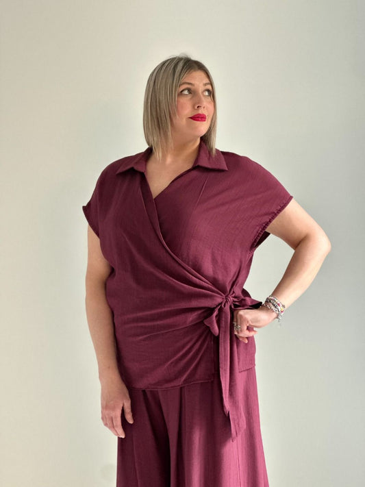Susy Star - Completo Casacca e Pantalone ampio