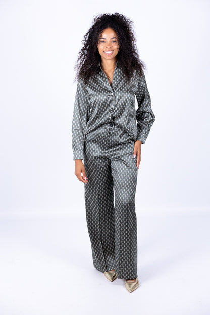 Emme - Pantalone Palazzo fantasia