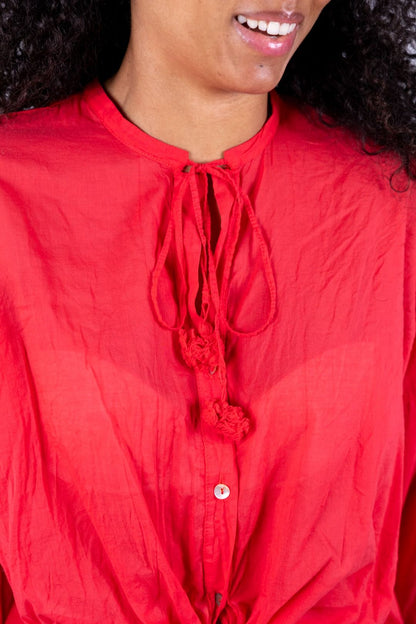 Tensione in - Camicia mussola