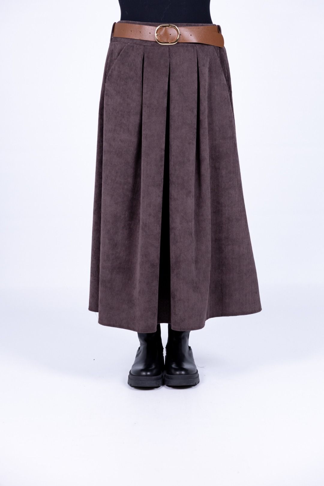 Novepunto.Uno - Gonna in velluto