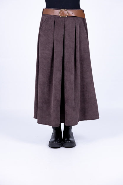 Novepunto.Uno - Gonna in velluto