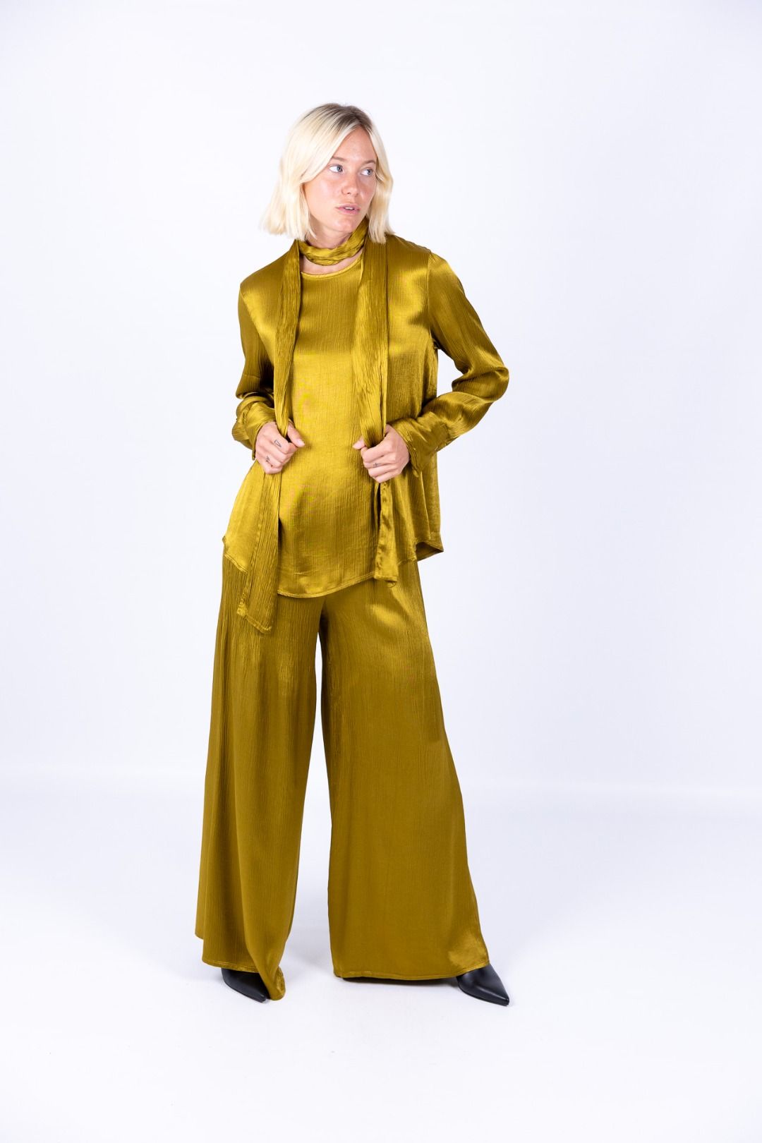 HaveOne - Completo viscosa camicia e pantalone