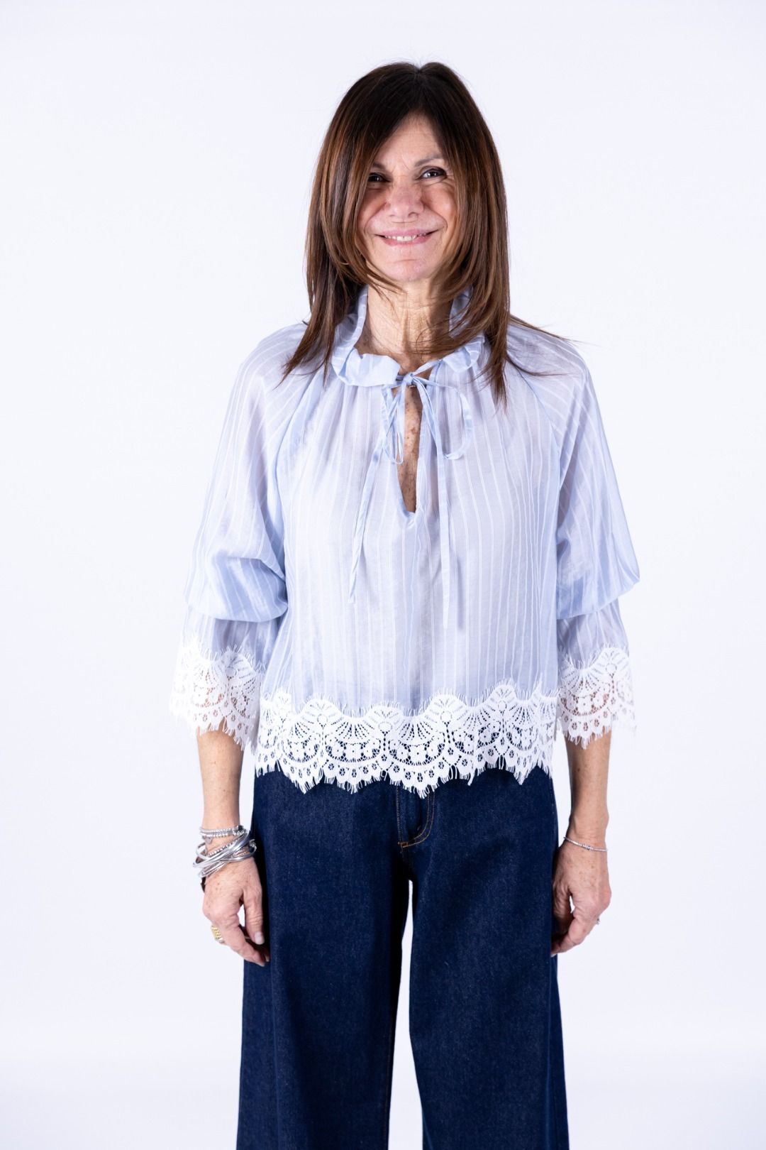 HaveOne - Camicia pizzo