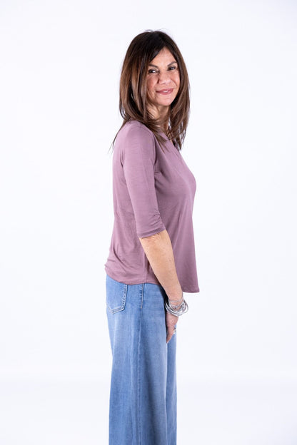 Ragno - Maglia viscosa Jersey scollo V