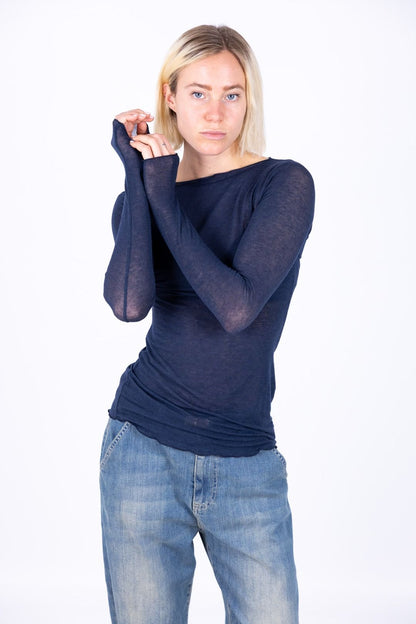 Tensione in - Maglia barca misto cachemire