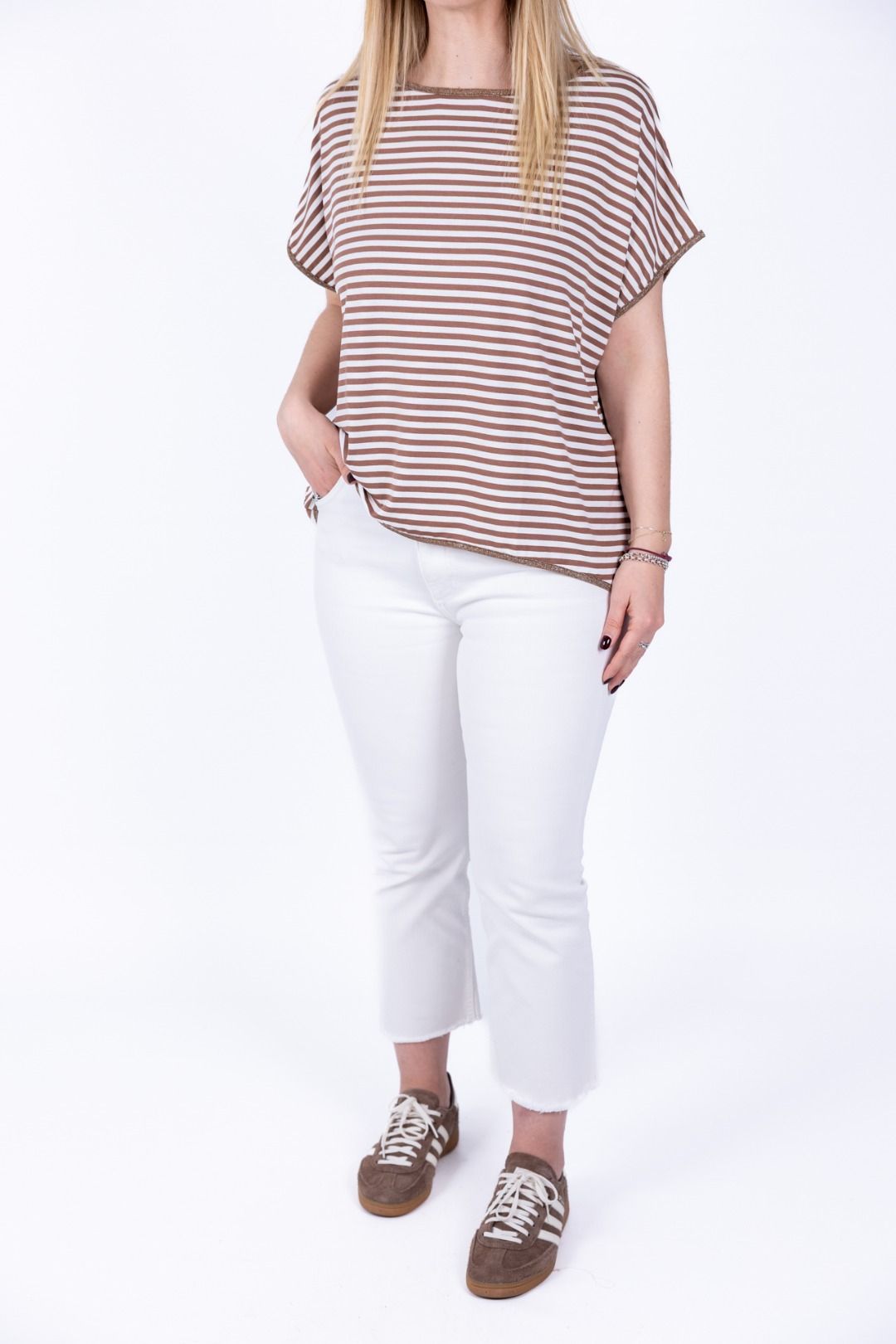 Susy Star - T-shirt con righe