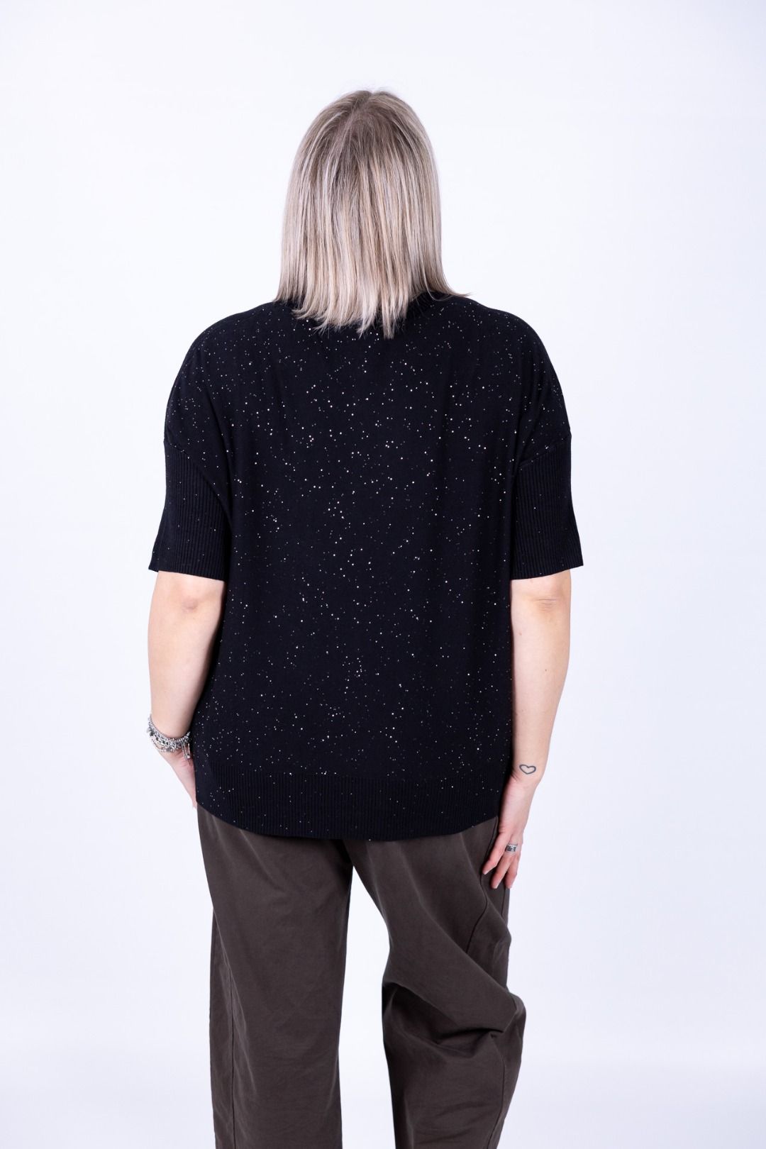 Susy Star - Maglia manica 3/4 con punti luce