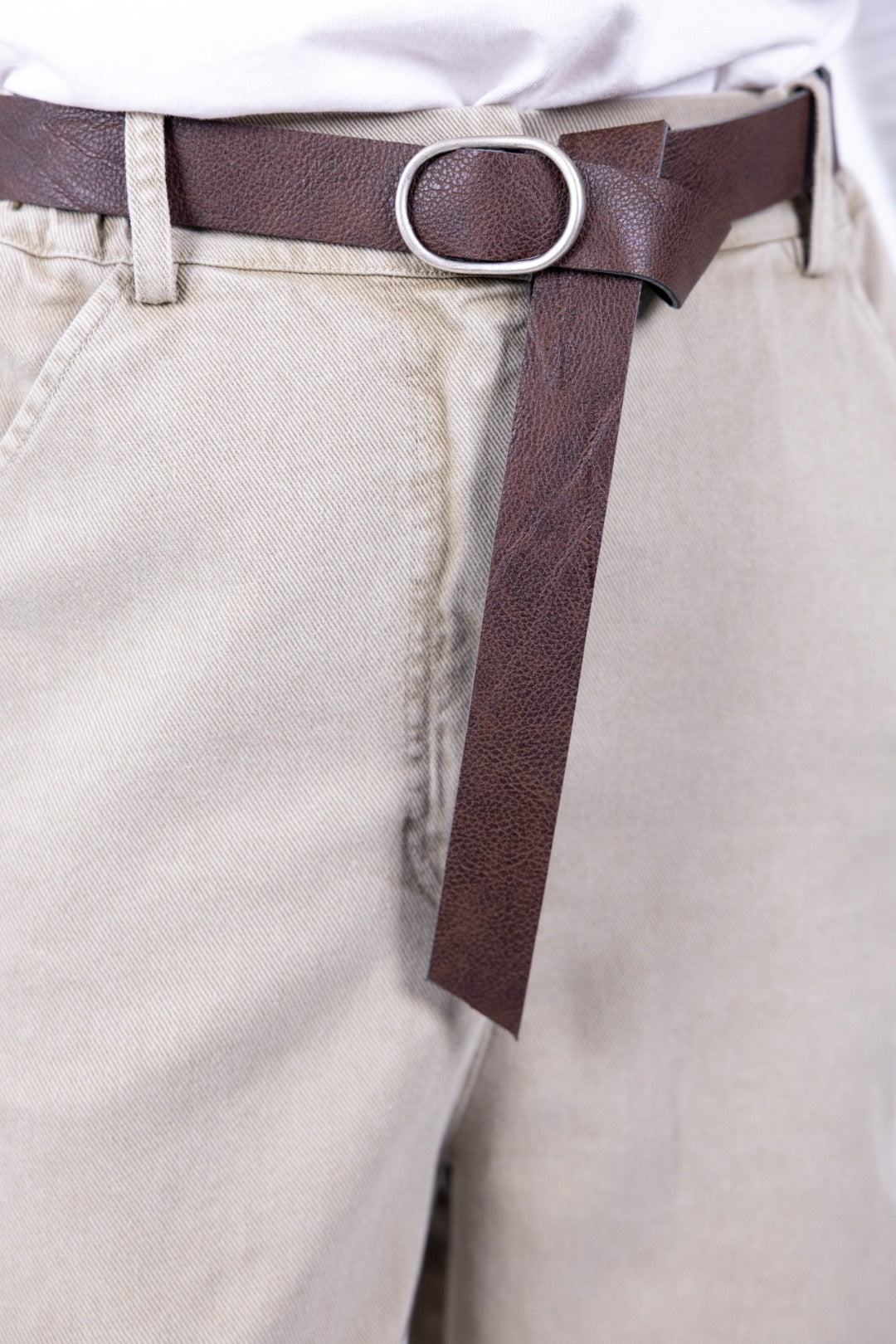 Le Streghe - Pantalone largo con cintura