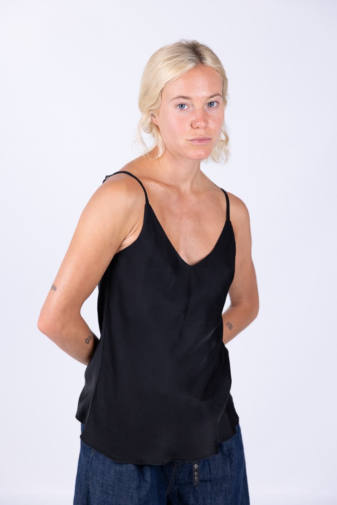 HaveOne - Top con bretellina scollo V