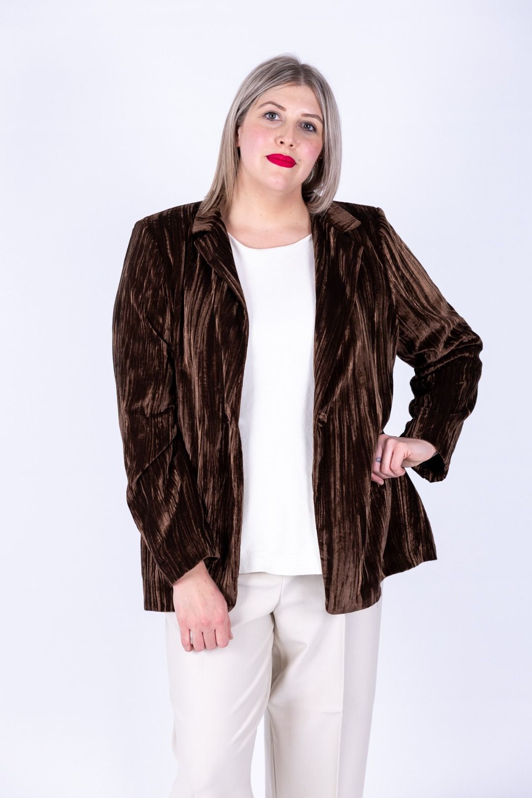 Susy Star -  Giacca ciniglia