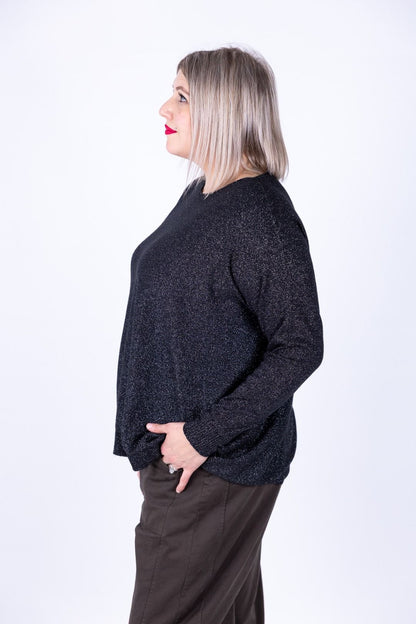 Susy Star - Maglia barca con lurex