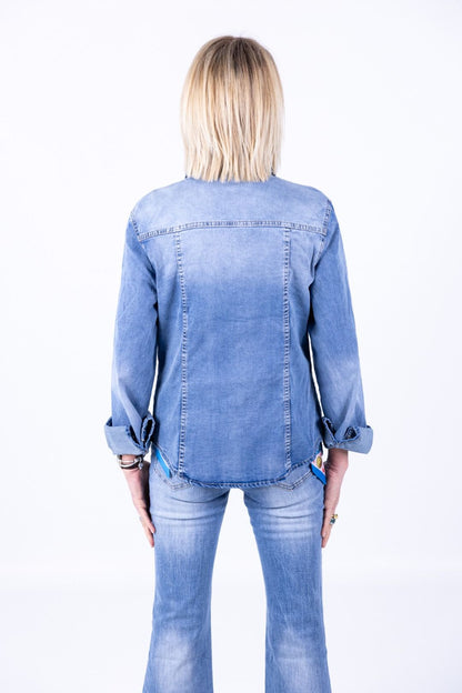 Novepuntouno - Camicia jeans