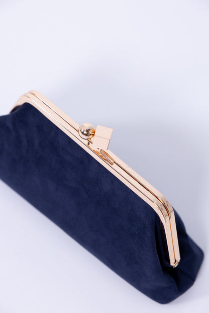 New Star - Borsa pochette camoscio