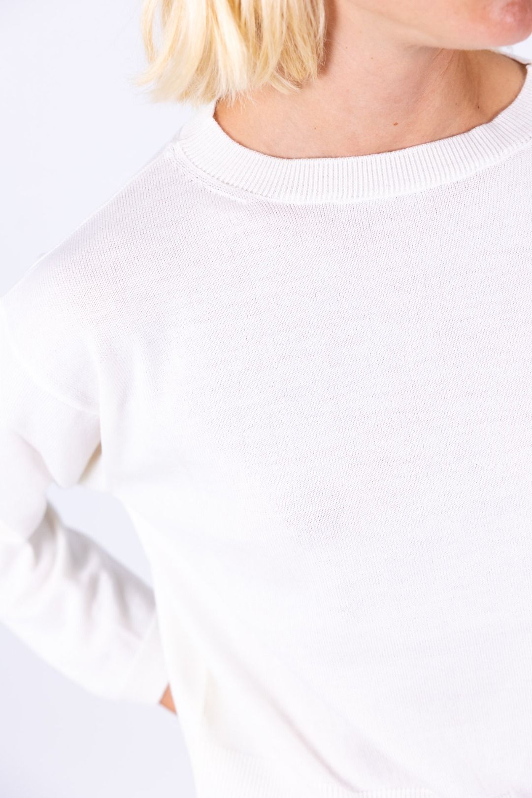 Bottega Artigiana - Maglia scatola collo giro