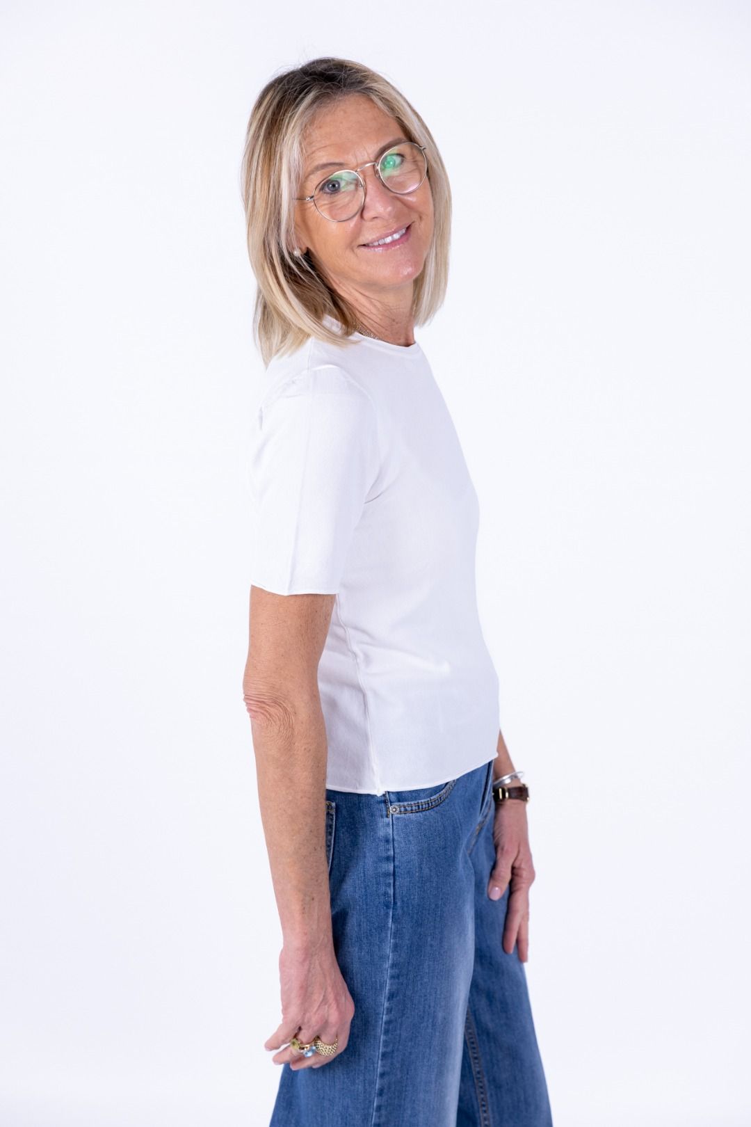 Susy Mix - Maglia paricollo manica corta