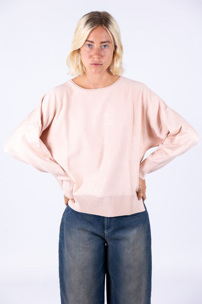 Ragno - Maglia viscosa collo barchetta