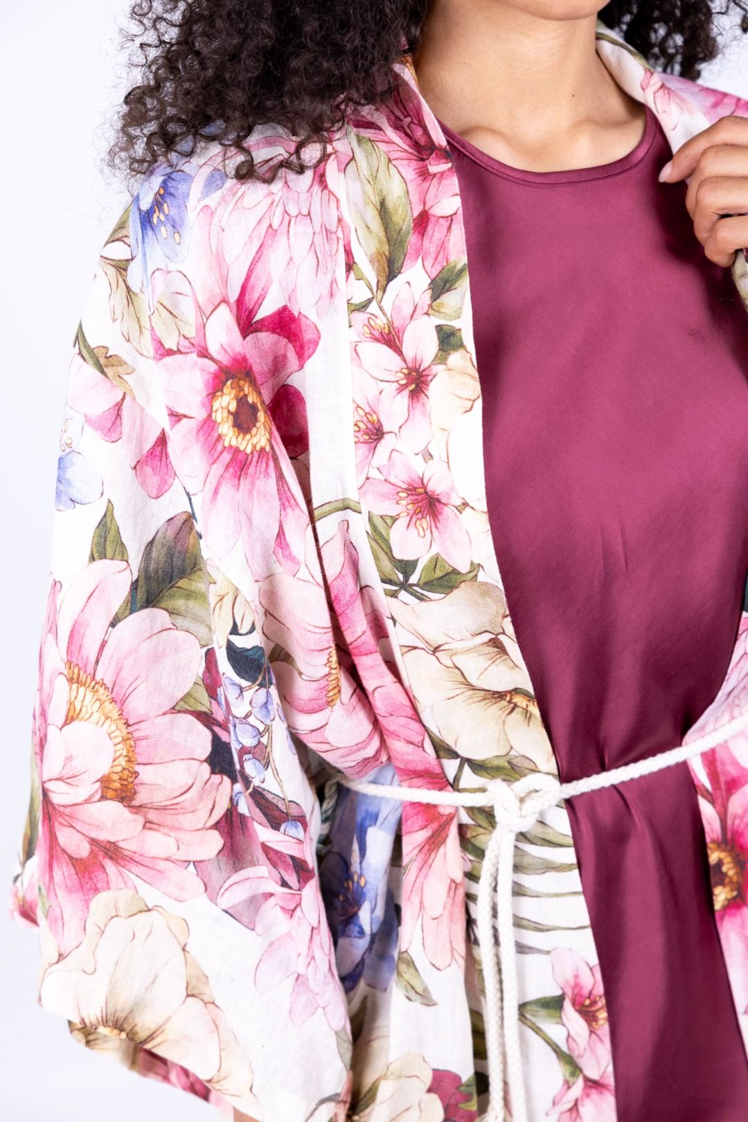 Susy Mix - Kimono stampa fiore