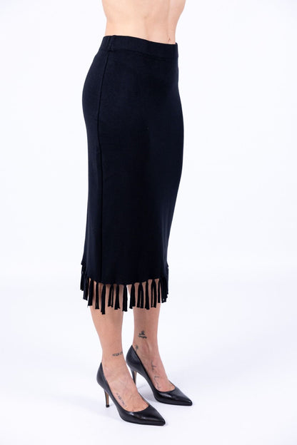 Susy Mix - Gonna lounguette con frange