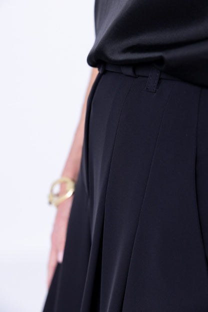 Imperial - Pantalone palazzo con pence