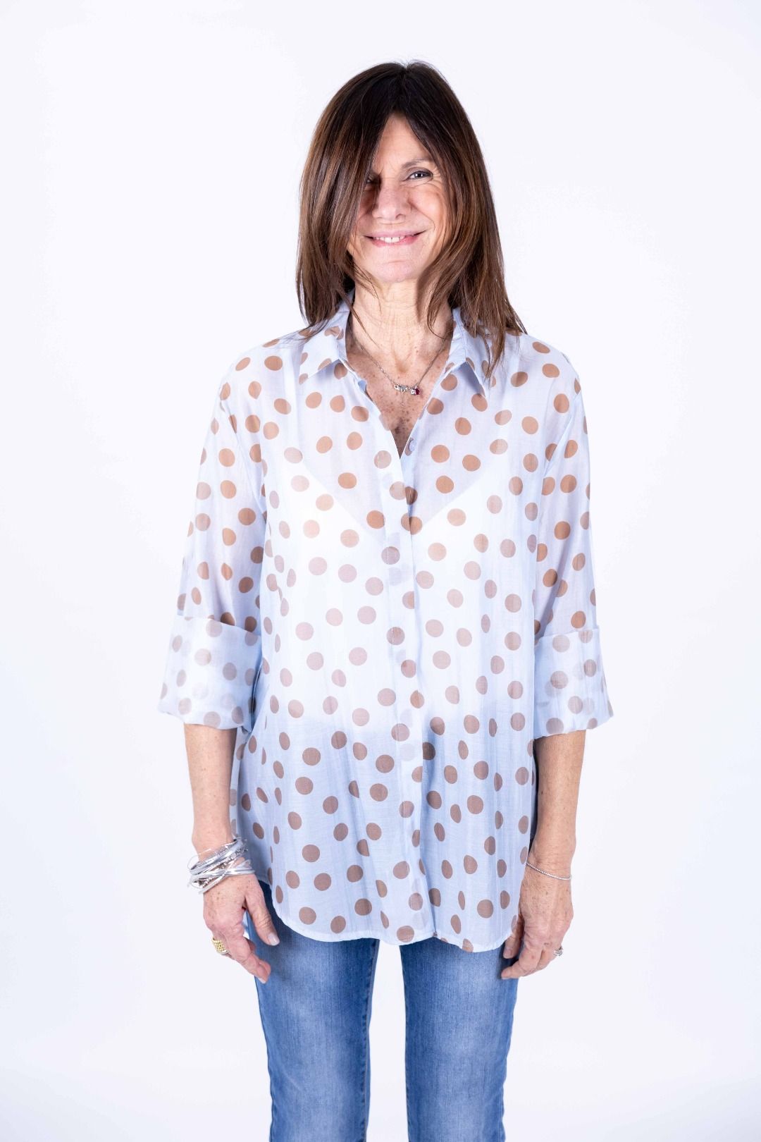 Novepuntouno - Camicia pois