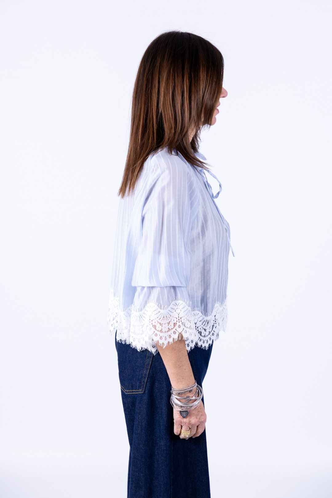 HaveOne - Camicia pizzo