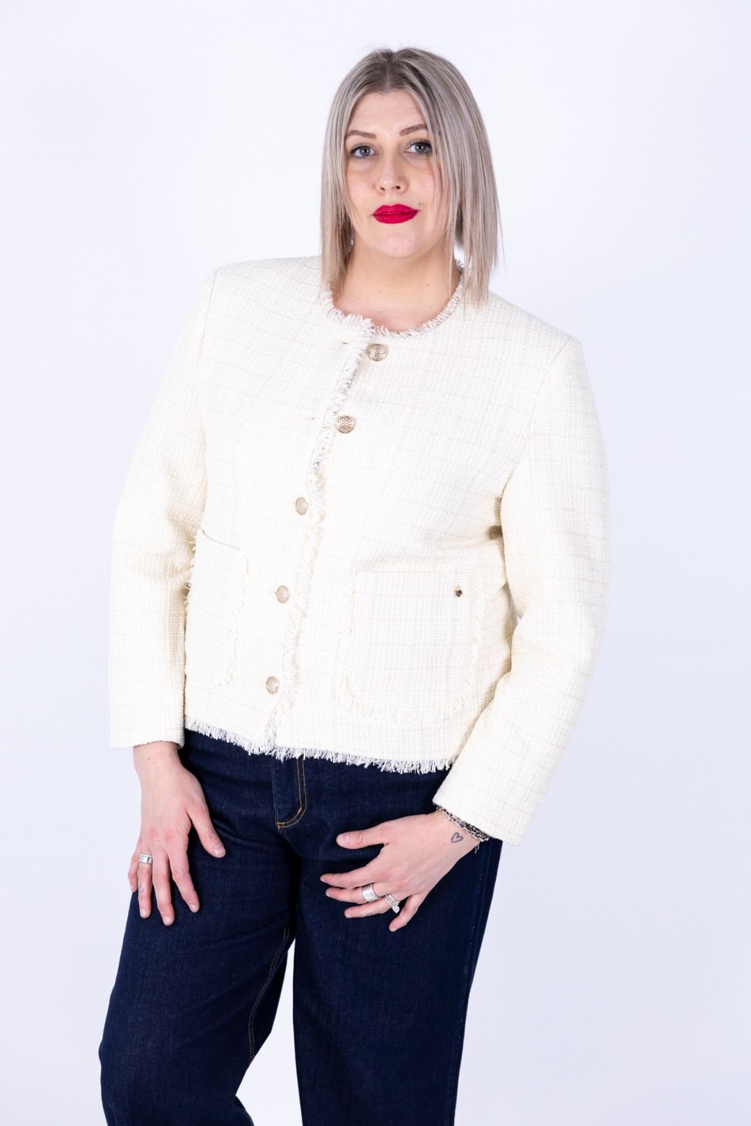 Ragno - Giacca Bouclė manica lunga C