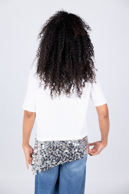 Tensione In - T-shirt paillettes