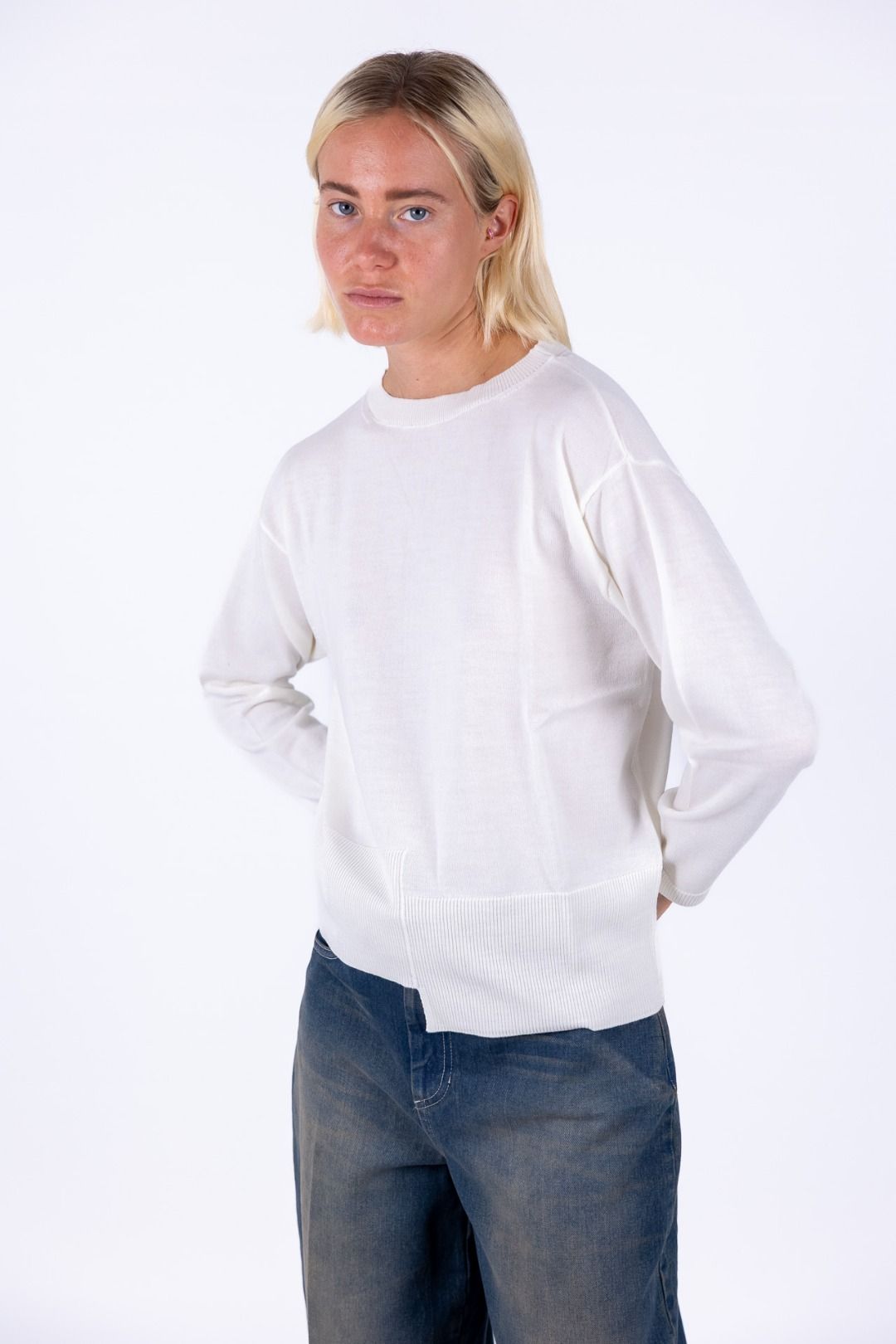 Bottega Artigiana - Maglia scatola collo giro