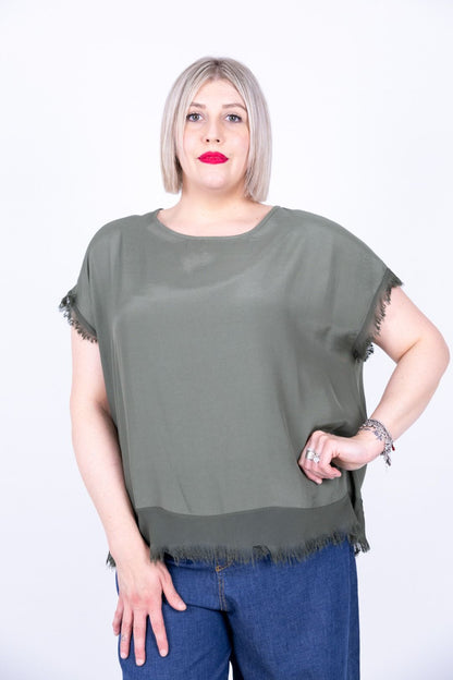 Dejavu - Blusa frange