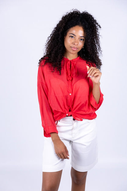 Tensione in - Camicia mussola