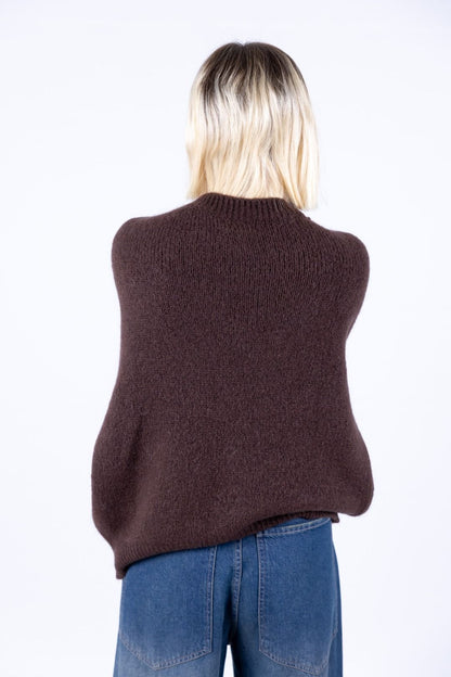 Susy Mix - Maglia girocollo mohair