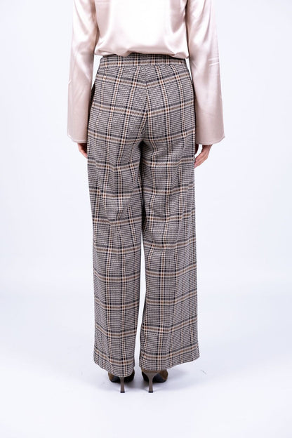 Surkana - Pantaloni ampi in jacquard