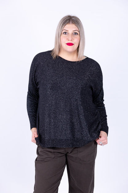 Susy Star - Maglia barca con lurex