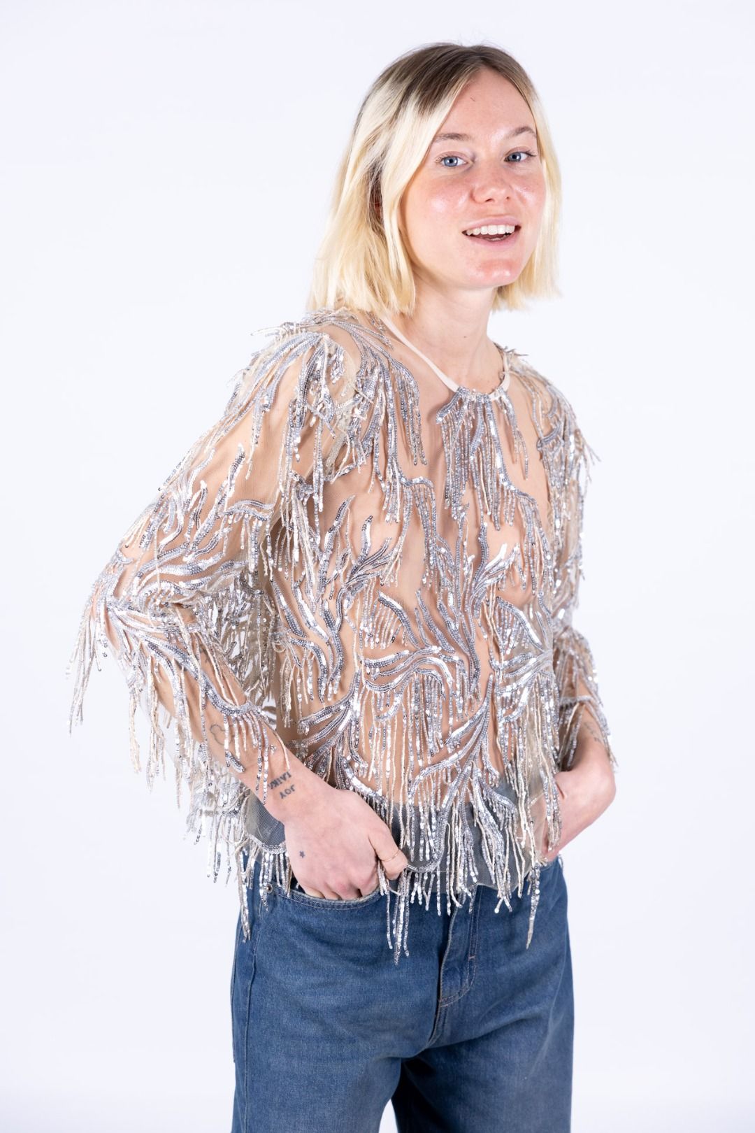 Tensione in - Maglia paillettes variante unica