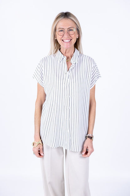 Ragno - Camicia collo coreana ecoseta