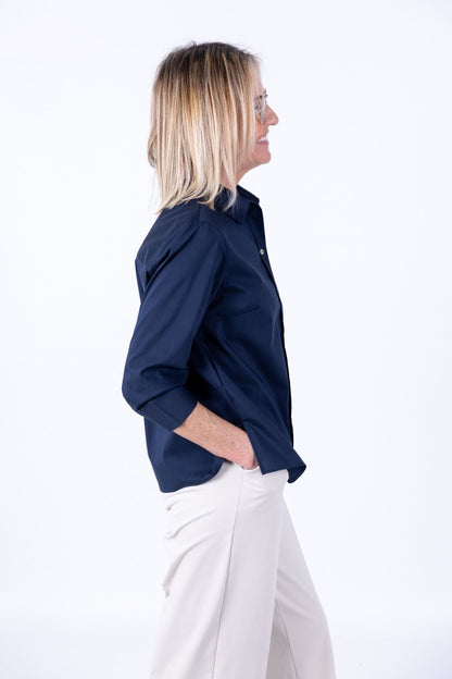 Ragno - Camicia poplin manica 3/4