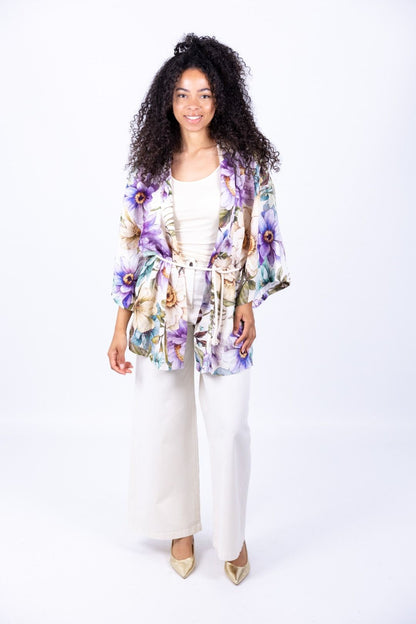 Susy Mix - Kimono stampa fiore