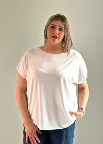 Susy Star - T-shirt Kimono taglio vivo