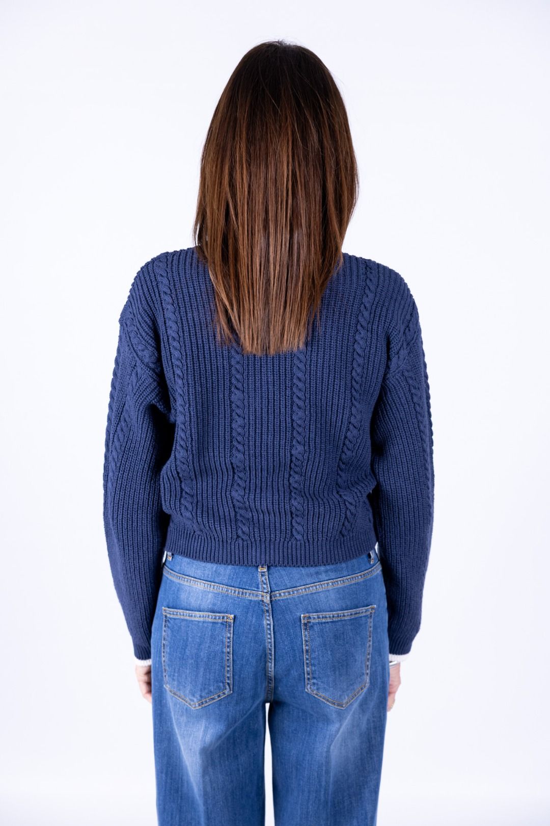 Tensione In - Cardigan a treccie