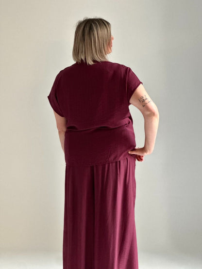 Susy Star - Completo Casacca e Pantalone ampio