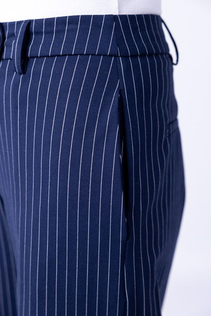 Tensione In - Pantalone Palazzo gessato