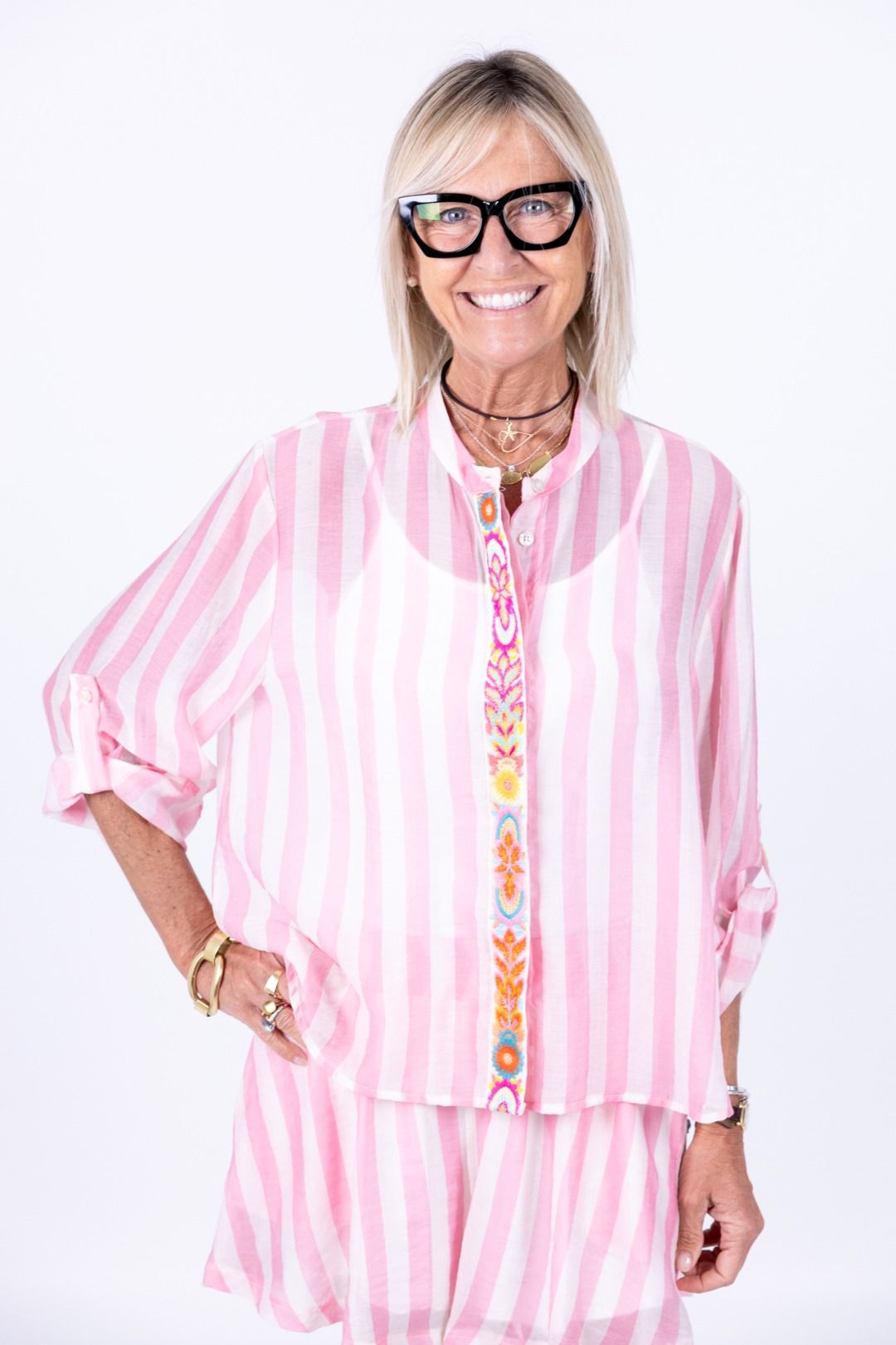 Tensione in - Camicia cotone